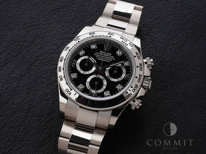 ロレックス デイトナ Ref.116509G ホワイトゴールド ブラック文字盤