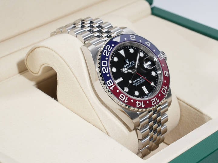 ロレックス GMTマスターII Ref.126710BLRO ステンレススチール ブラック文字盤 ジュビリーブレスレット
