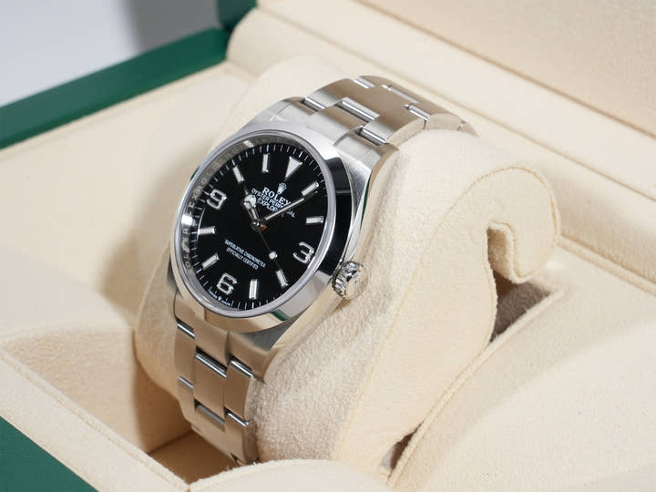 Rolex Explorer 36 Ref. 124270 Stainless Steel Black Dial