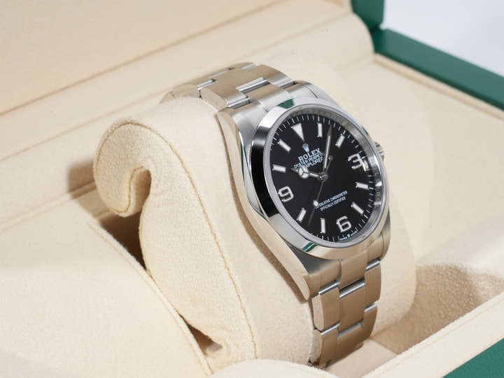 Rolex Explorer 36 Ref. 124270 Stainless Steel Black Dial