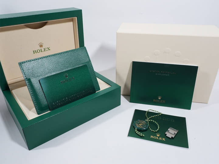 Rolex Explorer 36 Ref. 124270 Stainless Steel Black Dial