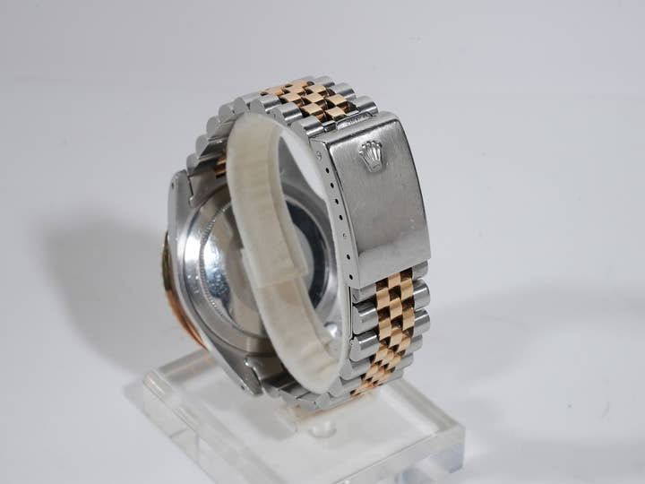 ロレックス GMTマスター Ref.16753 ステンレススチール/イエローゴールド ブラウン文字盤 ジュビリーブレスレット