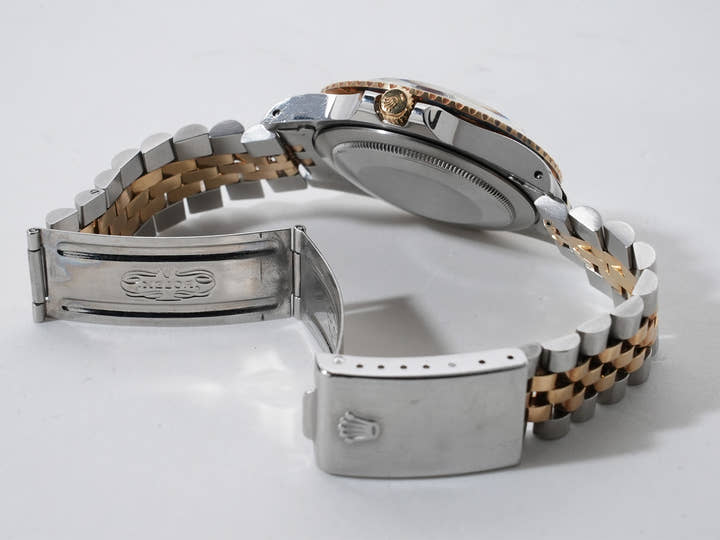 ロレックス GMTマスター Ref.16753 ステンレススチール/イエローゴールド ブラウン文字盤 ジュビリーブレスレット