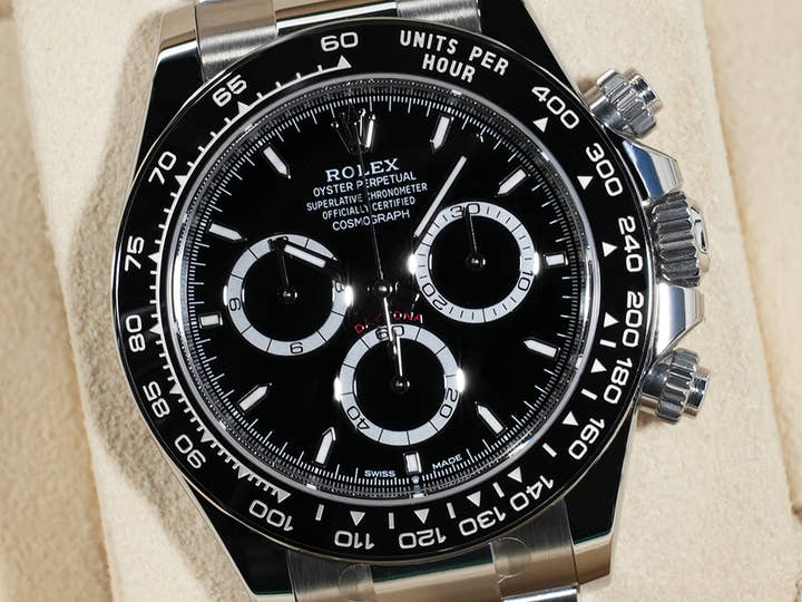 ロレックス デイトナ Ref.126500LN ステンレススチール ブラック文字盤