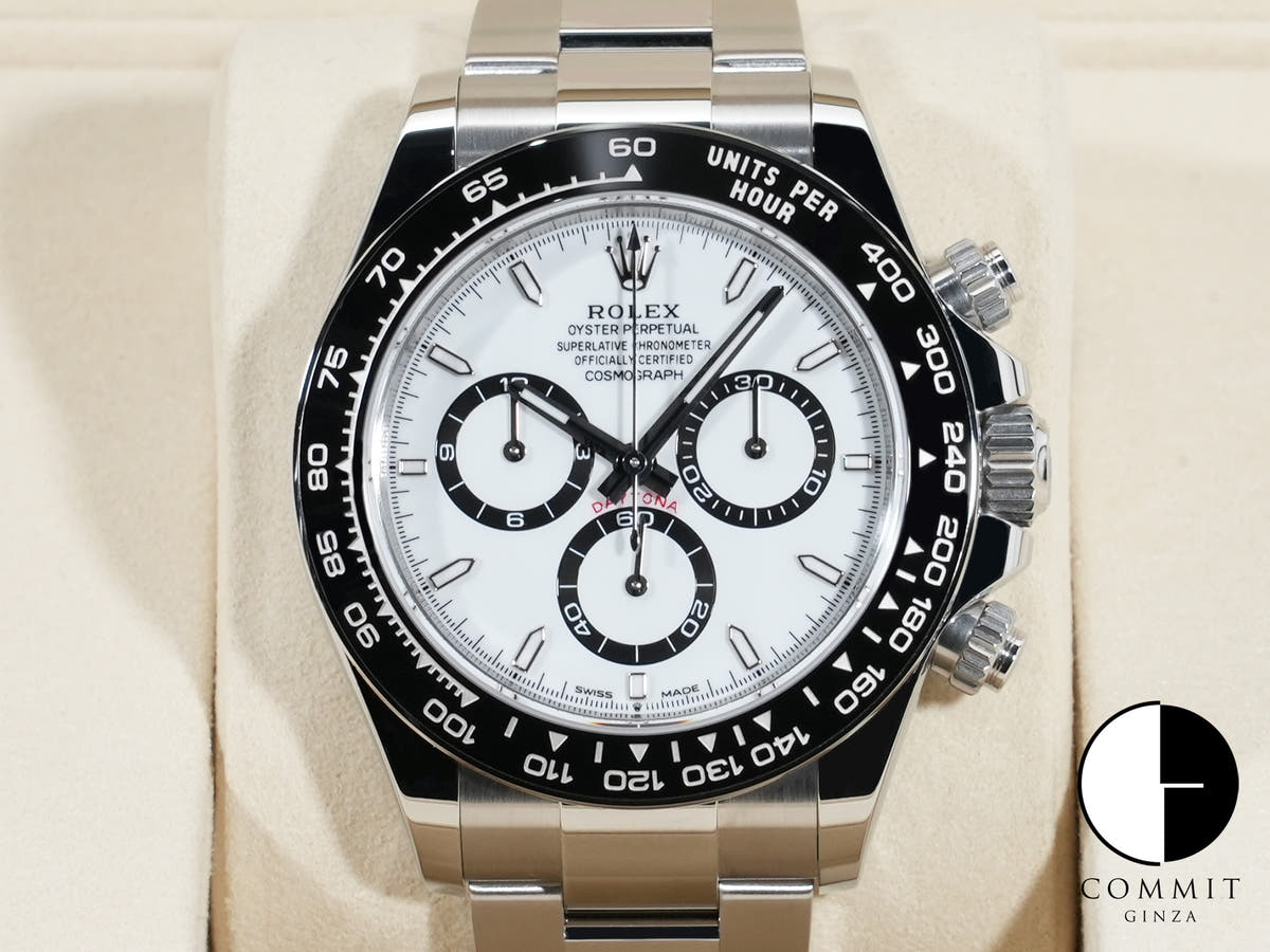 Rolex Daytona Ref. 126500LN Stainless Steel White Dial
