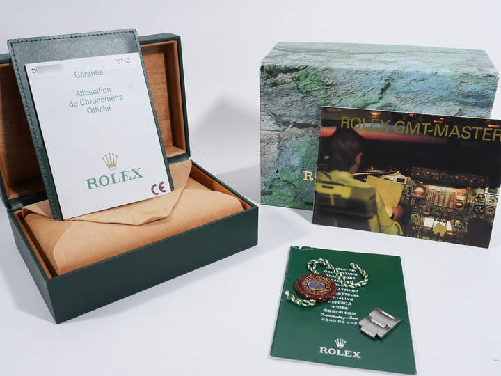 Rolex GMT-Master II Ref. 16710 Stainless Steel Black Dial Oyster Bracelet