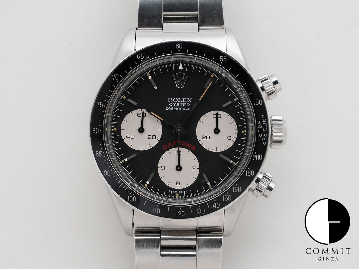 Rolex Daytona Ref. 6263 Stainless Steel Black Dial