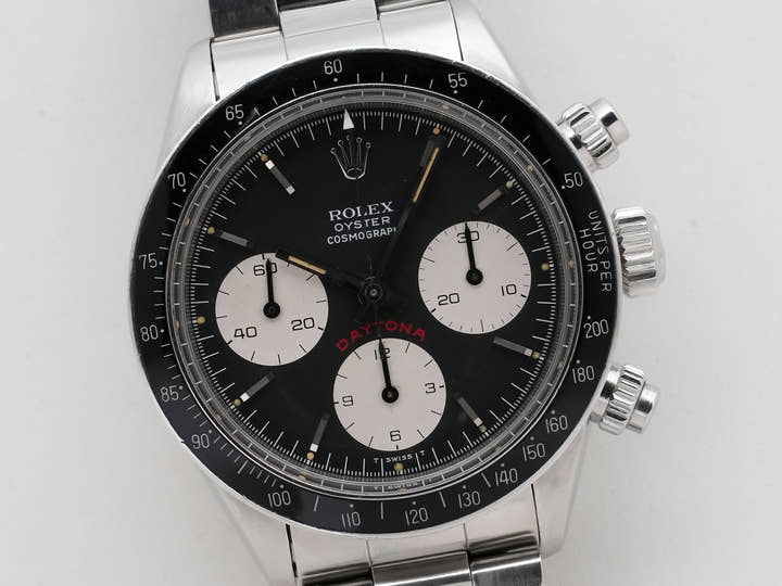 Rolex Daytona Ref. 6263 Stainless Steel Black Dial