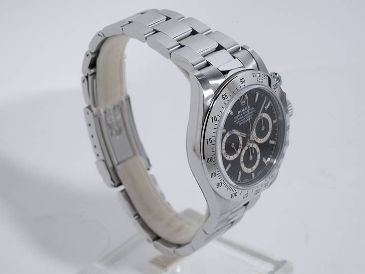 ロレックス デイトナ エルプリメロ Ref.16520 ステンレススチール ブラック文字盤
