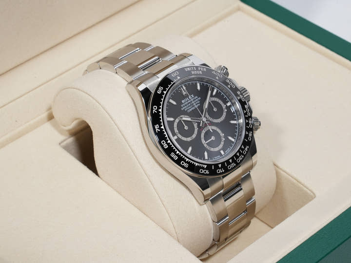 ロレックス デイトナ Ref.126500LN ステンレススチール ブラック文字盤