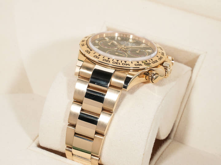 ロレックス デイトナ Ref.116508 イエローゴールド グリーン文字盤