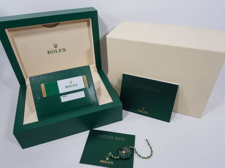 ロレックス デイトナ Ref.116508 イエローゴールド グリーン文字盤