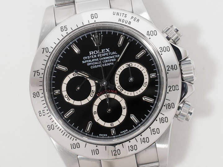 ロレックス デイトナ エルプリメロ Ref.16520 ステンレススチール ブラック文字盤