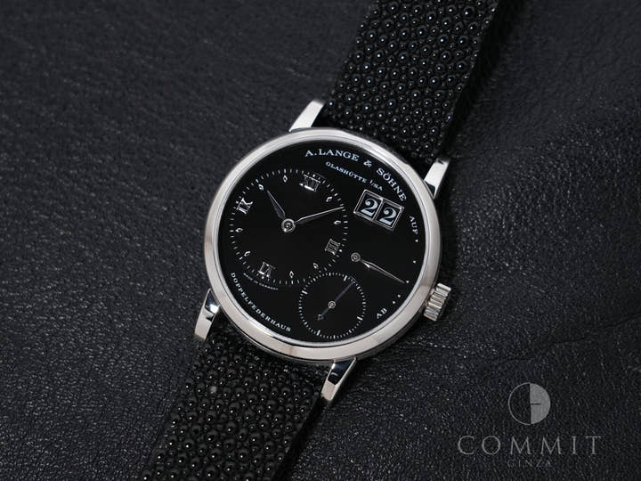 A.ランゲ&ゾーネ リトル ランゲ1 Ref.111.035 PT ブラック文字盤 美品 74ncyetz