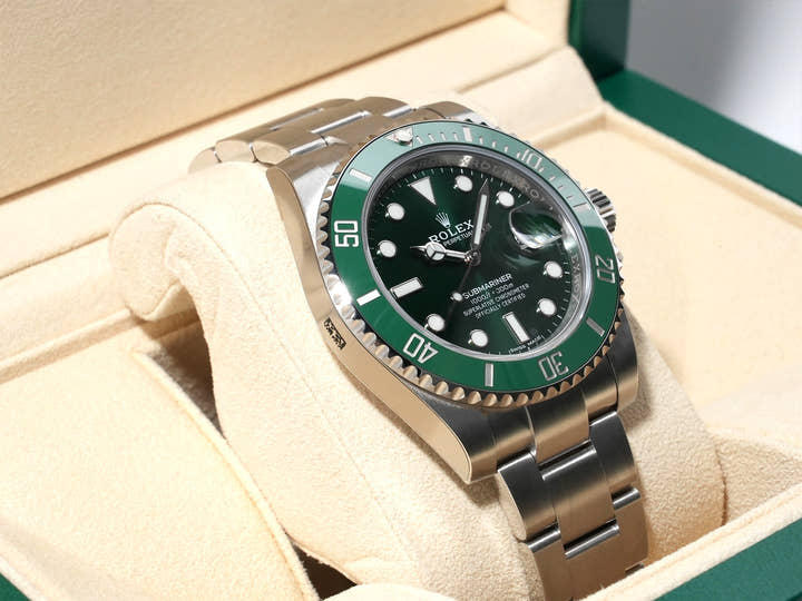 ロレックス サブマリーナー デイト オマーン Ref.116610LV ステンレススチール グリーン文字盤