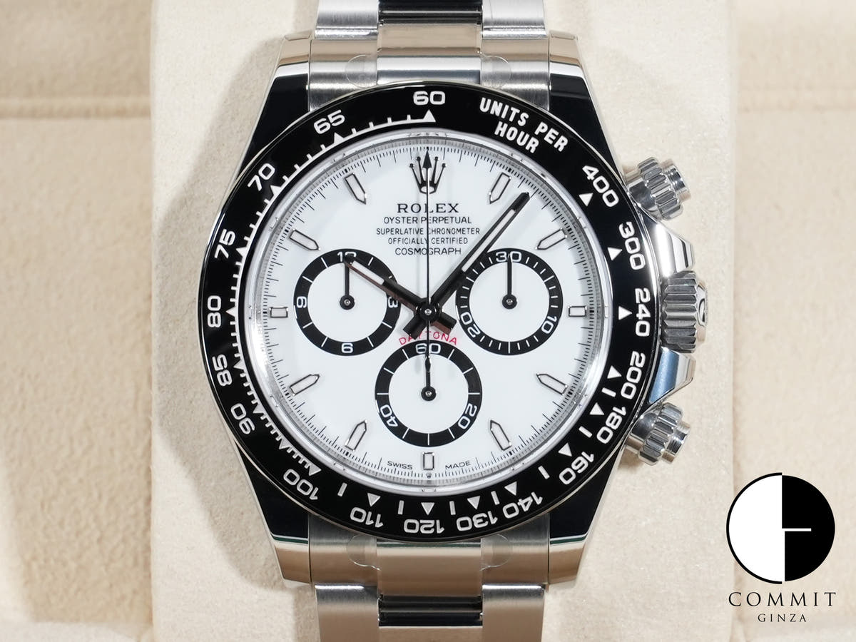 ロレックス デイトナ Ref.126500LN ステンレススチール ホワイト文字盤