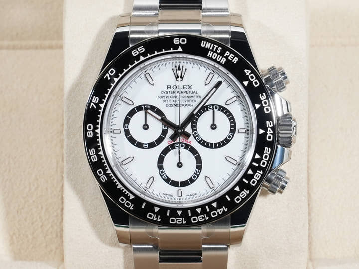 ロレックス デイトナ Ref.126500LN ステンレススチール ホワイト文字盤
