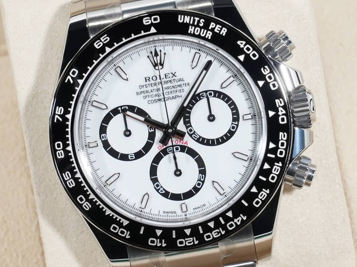 ロレックス デイトナ Ref.126500LN ステンレススチール ホワイト文字盤
