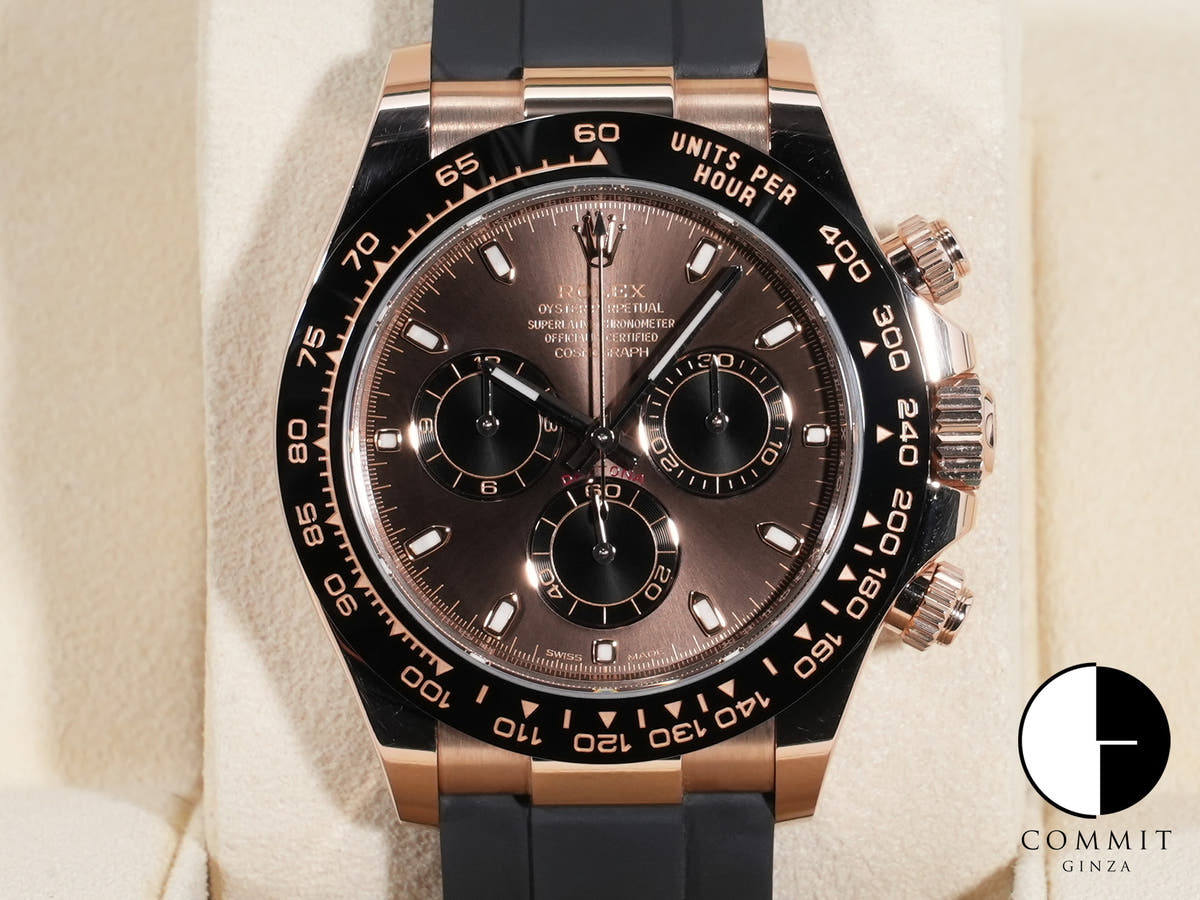 ロレックス デイトナ Ref.116515LN エバーローズゴールド チョコレート/ブラック文字盤