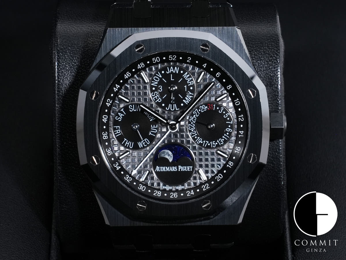 オーデマピゲ ロイヤルオーク パーペチュアルカレンダー Ref.26579CE.OO.1225CE.01 セラミック スレートグレー文字盤