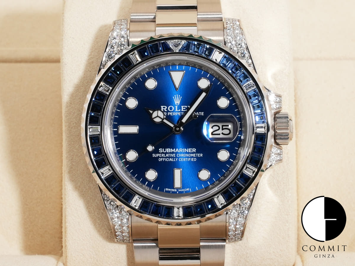 ロレックス サブマリーナー デイト Ref.116659SABR ホワイトゴールド ブルー文字盤