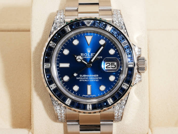 ロレックス サブマリーナー デイト Ref.116659SABR ホワイトゴールド ブルー文字盤