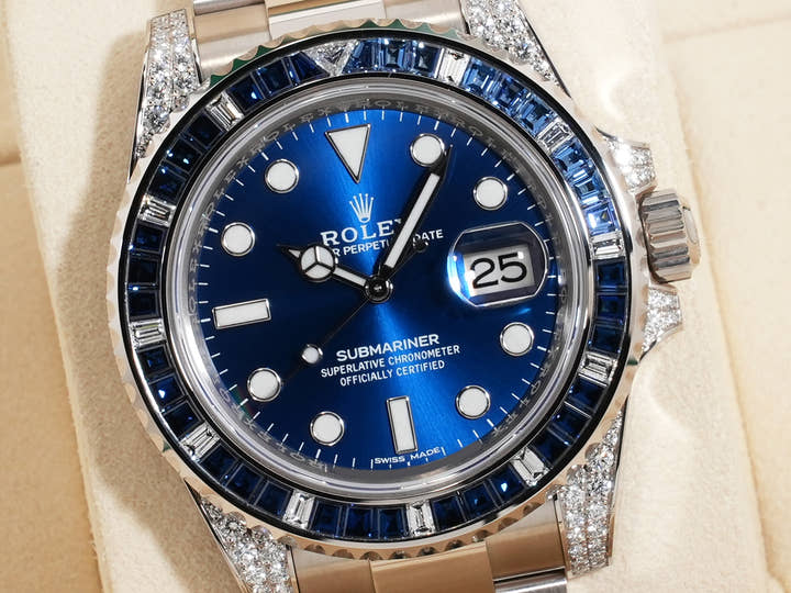 ロレックス サブマリーナー デイト Ref.116659SABR ホワイトゴールド ブルー文字盤