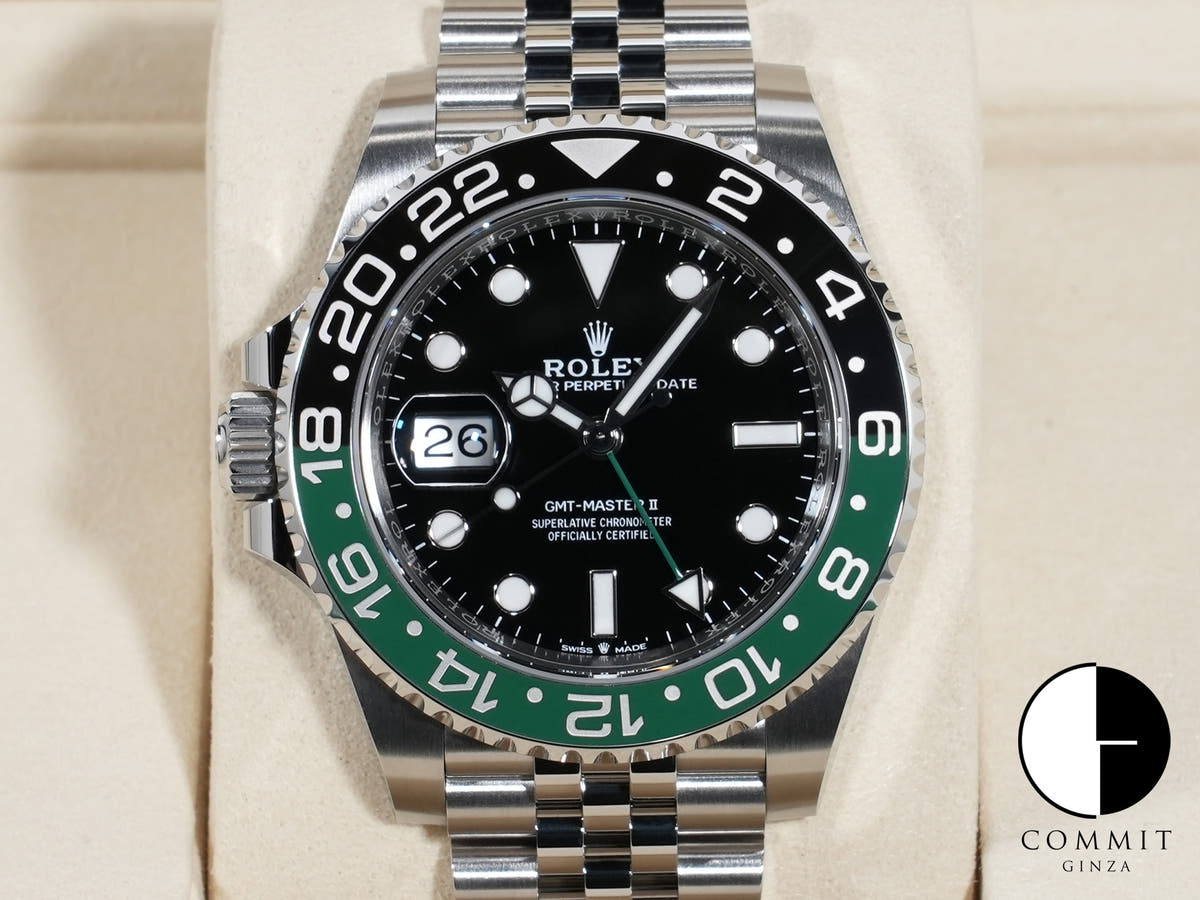 ロレックス GMTマスターII Ref.126720VTNR ステンレススチール ブラック文字盤 ジュビリーブレスレット