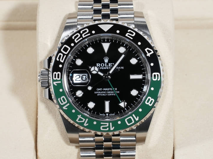 ロレックス GMTマスターII Ref.126720VTNR ステンレススチール ブラック文字盤 ジュビリーブレスレット