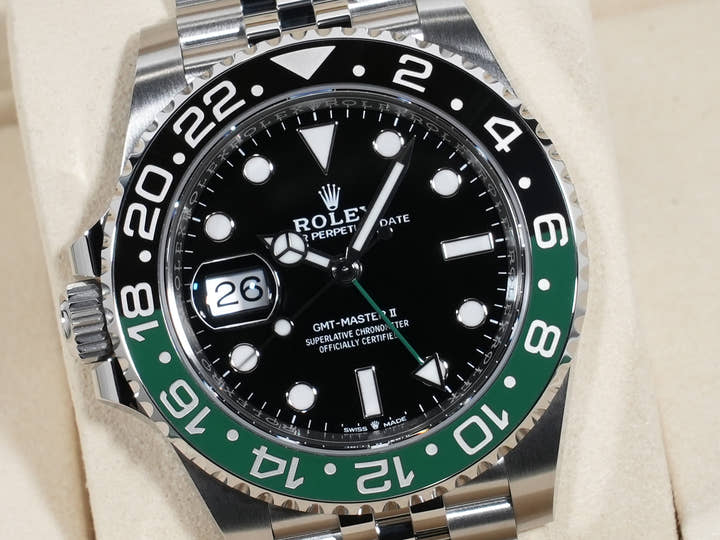 ロレックス GMTマスターII Ref.126720VTNR ステンレススチール ブラック文字盤 ジュビリーブレスレット