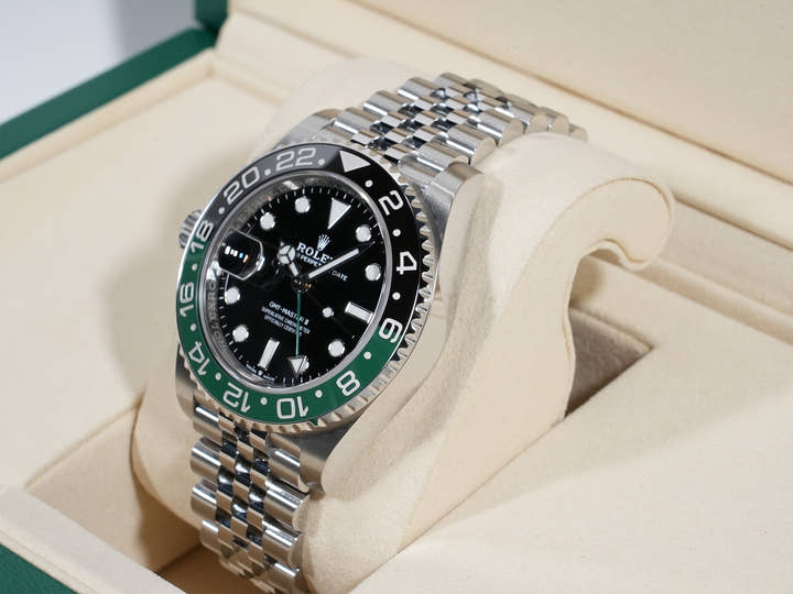 ロレックス GMTマスターII Ref.126720VTNR ステンレススチール ブラック文字盤 ジュビリーブレスレット