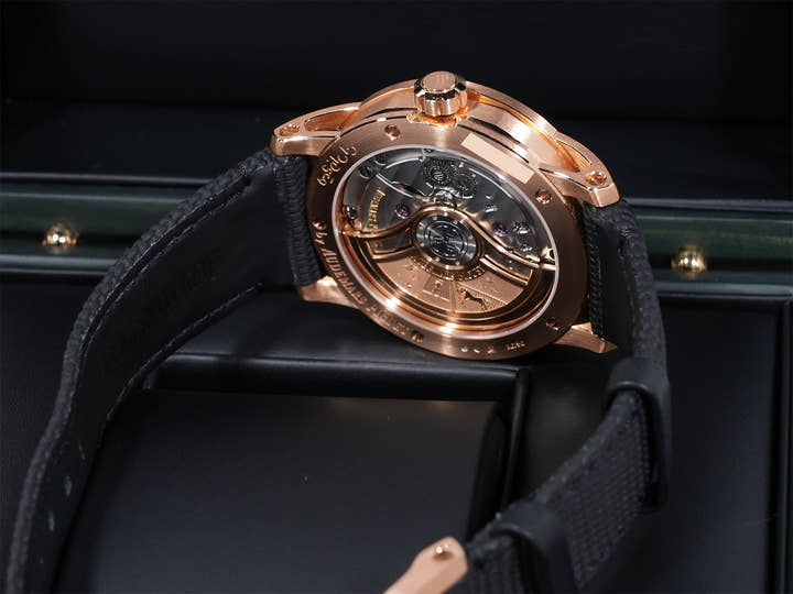 オーデマピゲ CODE 11.59 バイ オーデマ ピゲ Ref.15210OR.OO.A002KB.03 ピンクゴールド スモークブルーラッカー文字盤