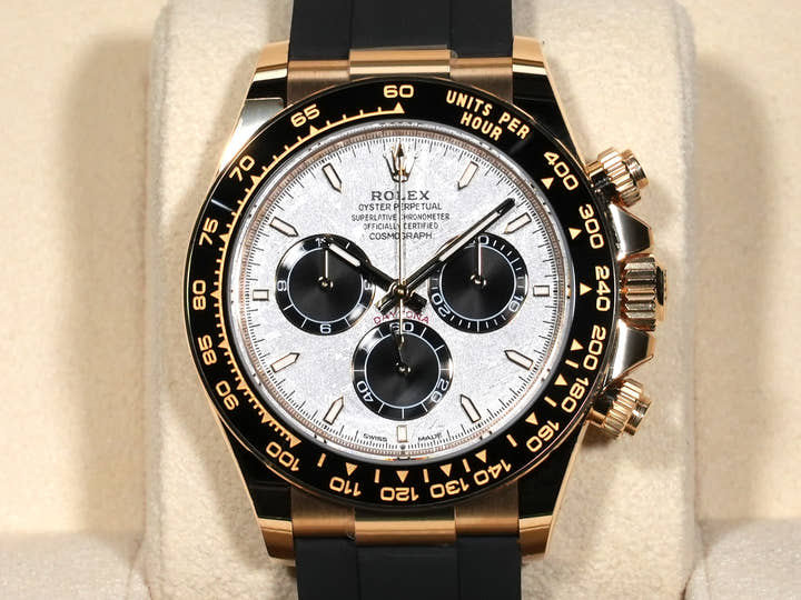 ロレックス デイトナ Ref.126518LN イエローゴールド メテオライト文字盤