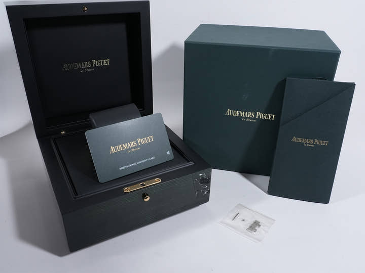 オーデマピゲ ロイヤルオーク Ref.15503BC.OO.1220BC.01 ホワイトゴールド ブルー文字盤