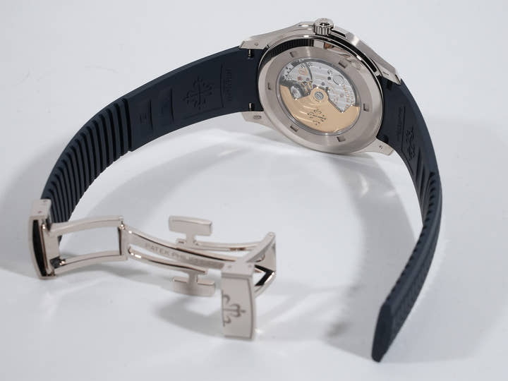 パテックフィリップ アクアノート Ref.5168G-001 ホワイトゴールド ミッドナイトブルー文字盤