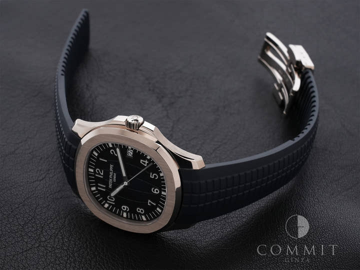 パテックフィリップ アクアノート Ref.5168G-001 ホワイトゴールド ミッドナイトブルー文字盤