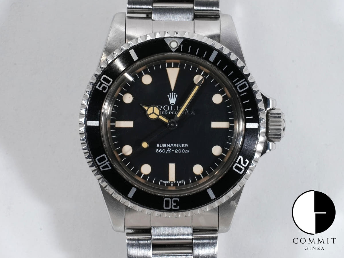 ロレックス サブマリーナー Ref.5513 ステンレススチール ブラック文字盤