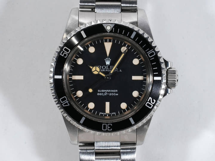 ロレックス サブマリーナー Ref.5513 ステンレススチール ブラック文字盤