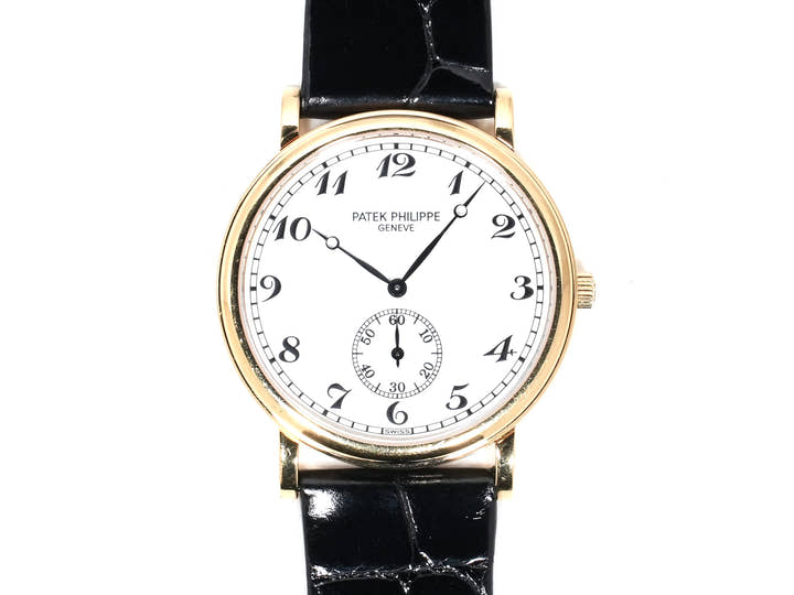 パテックフィリップ カラトラバ Ref.5022J-013 イエローゴールド ホワイト文字盤