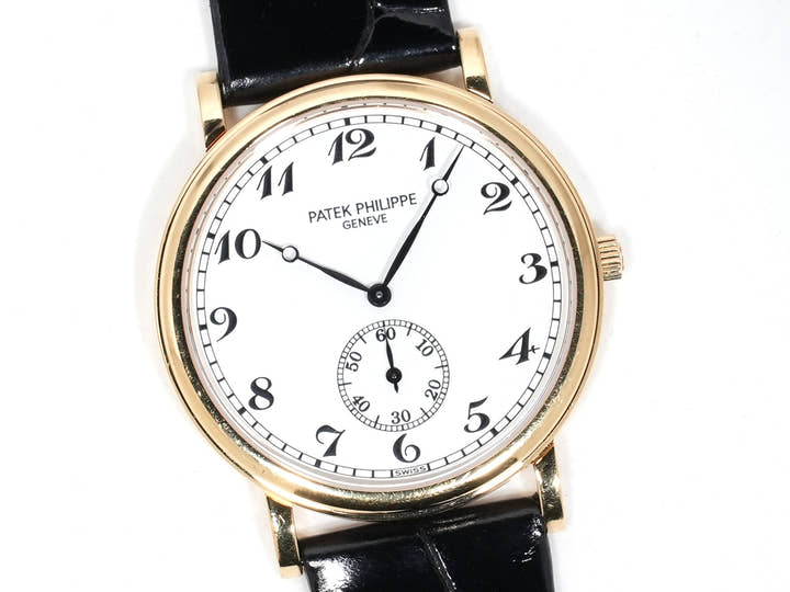 パテックフィリップ カラトラバ Ref.5022J-013 イエローゴールド ホワイト文字盤