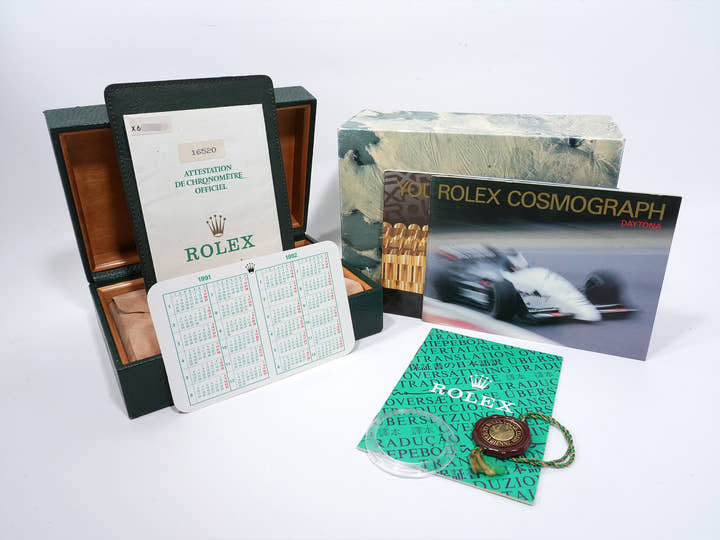 ロレックス デイトナ エルプリメロ Ref.16520 ステンレススチール ブラック文字盤