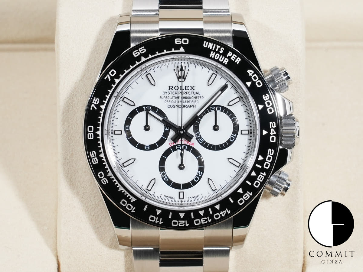 ロレックス デイトナ Ref.126500LN ステンレススチール ホワイト文字盤