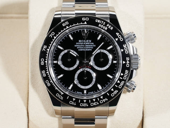 ロレックス デイトナ Ref.126500LN ステンレススチール ブラック文字盤