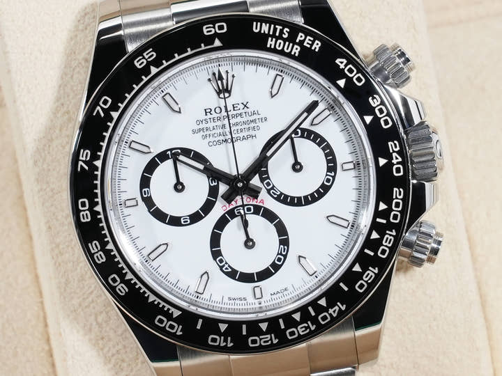 ロレックス デイトナ Ref.126500LN ステンレススチール ホワイト文字盤