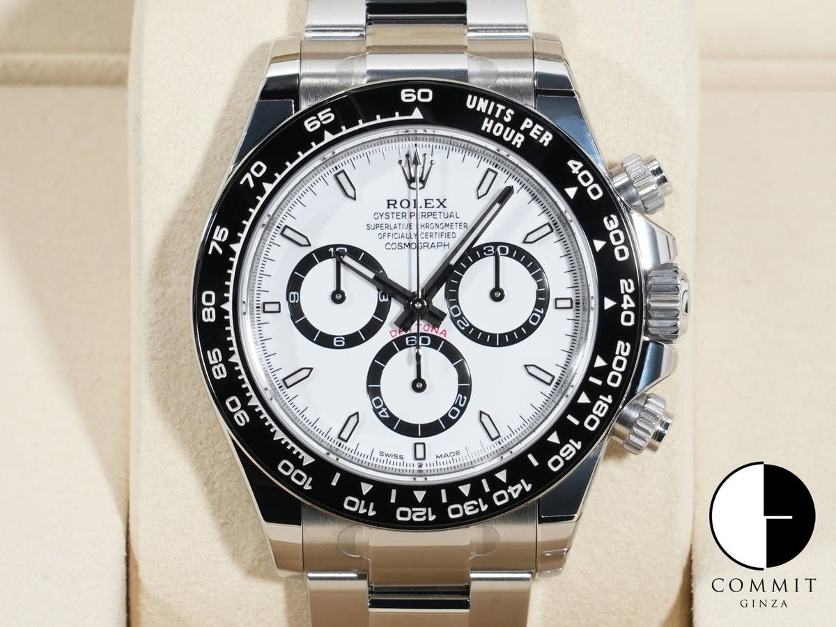ロレックス デイトナ Ref.126500LN ステンレススチール ホワイト文字盤