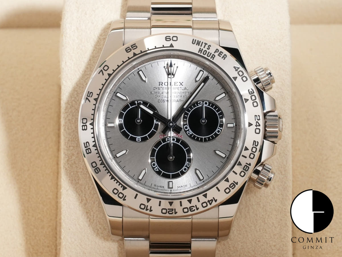 ロレックス デイトナ Ref.126509 ホワイトゴールド スチールxブライトブラック文字盤