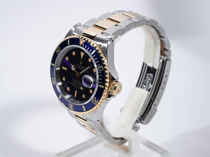 ロレックス サブマリーナー デイト Ref.16613 ステンレススチール/イエローゴールド ブルー文字盤