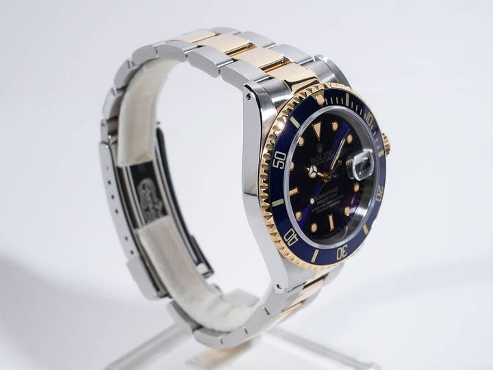 ロレックス サブマリーナー デイト Ref.16613 ステンレススチール/イエローゴールド ブルー文字盤