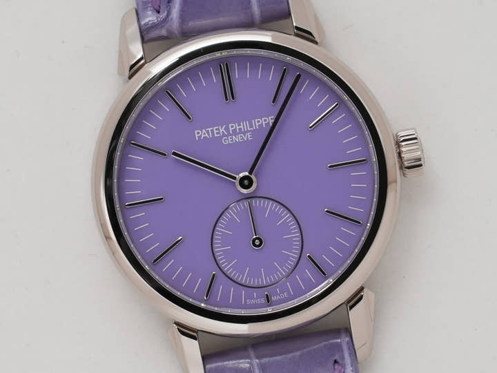 パテックフィリップ カラトラバ グランド エキシビジョン 東京2023 Ref.6127G-010/7127G-010 ホワイトゴールド ラックライトブルー(スカイブルー) ライラックトーン(パープル)文字盤