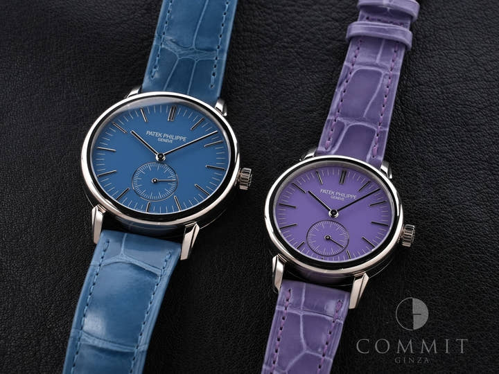 パテックフィリップ カラトラバ グランド エキシビジョン 東京2023 Ref.6127G-010/7127G-010 ホワイトゴールド ラックライトブルー(スカイブルー) ライラックトーン(パープル)文字盤